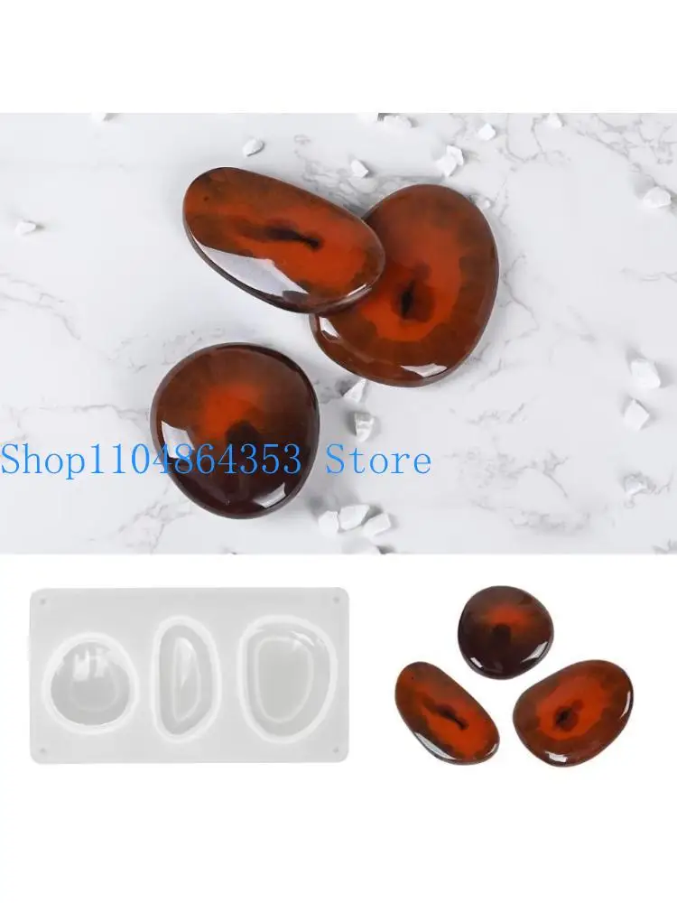 652F Multifuntional Silicone Jewelry Mold Epoxy Resin Silicone Molds Suitable for Easy Observation of Resin Curing Process