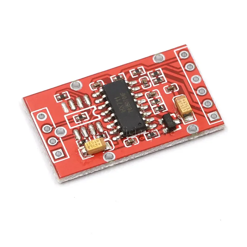 HX711 Módulo de Sensor de pesaje de conversión a/d de doble canal de 24 bits con Metal Shied