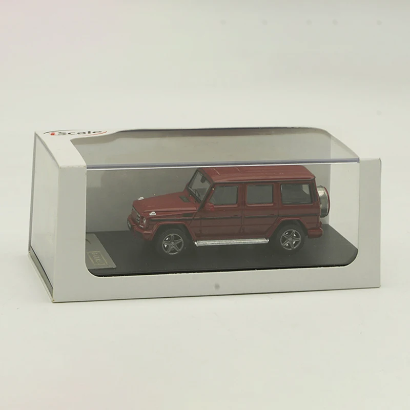 سبيكة Iscalel-Diecast مركبة على الطرق الوعرة ، مقياس 1:64 ، طراز سيارات SUV G63 ، ألعاب الكبار ، جمع الكلاسيكية ، هدية تذكارية ، شاشة ثابتة