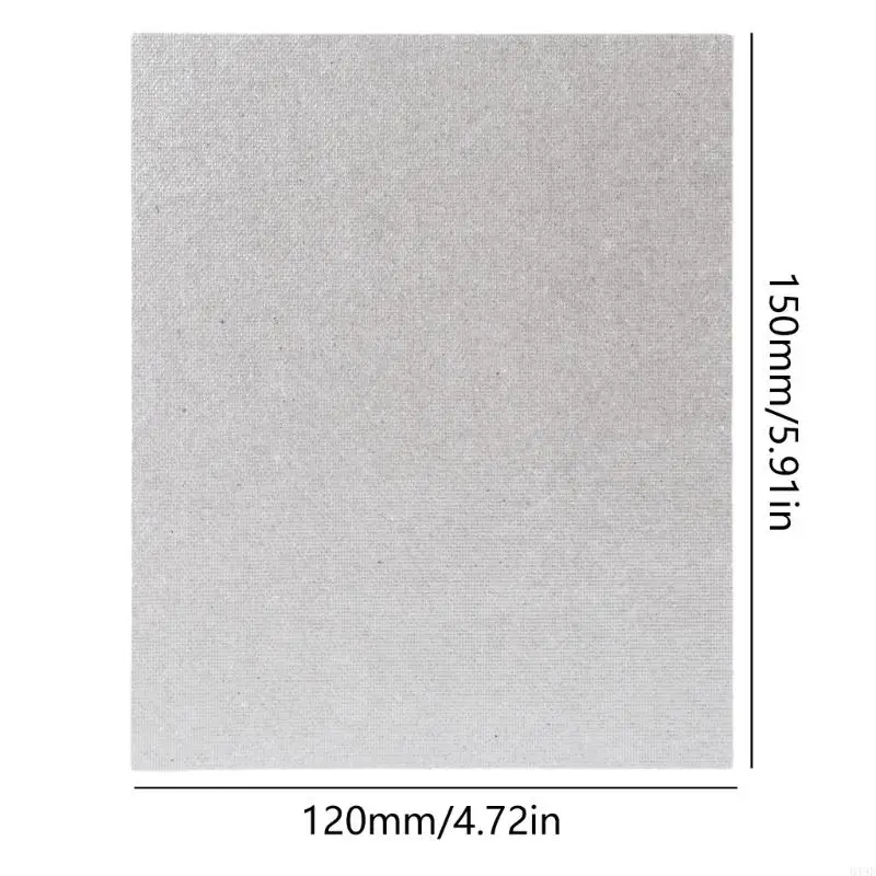 649E 5pcs hojas placa mica horno microondas reemplazar parte 120x150 mm universal para midea
