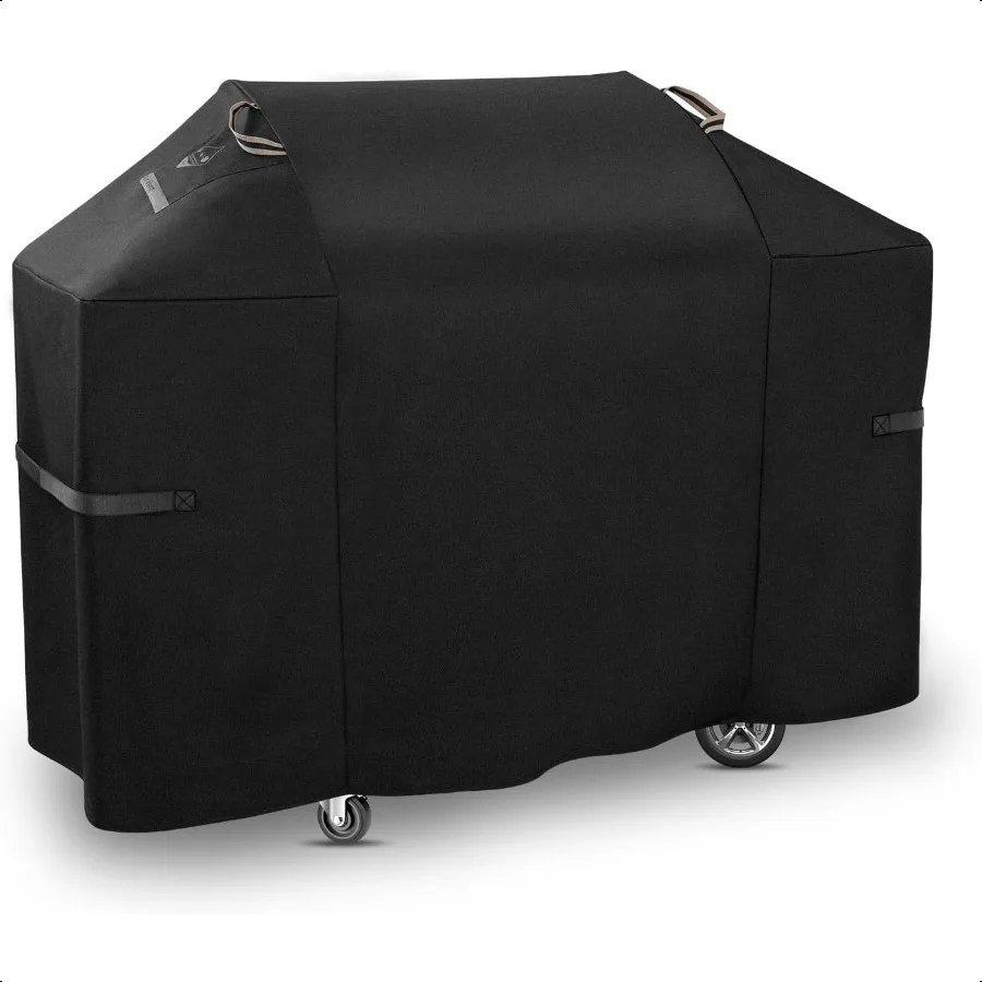 

KINGLY Heavy Duty 58 Inch Grill Cover for Weber Genesis 300 Genesis II 300 Series600D Waterproof Fade Resistant BBQ Gas Grill C