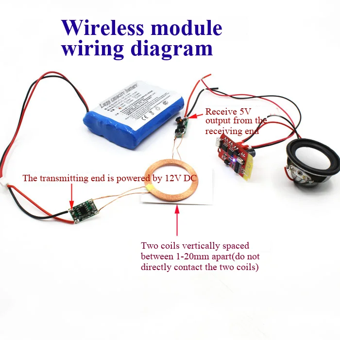 5V1A/5V2A kabelloses Stromversorgungsmodul, kabelloser Lade-Sender und Empfänger-Leiterplatte – Detail 4