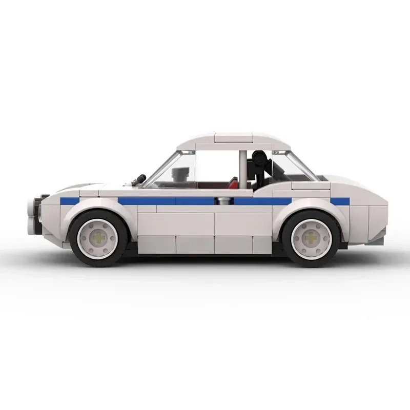 Moc Mk1 Escort Bouwstenen Snelheid Kampioenen Super Sportwagen Auto 'S Bakstenen Set Diy Model Assemblage Speelgoed Voor Kinderen Jongen Cadeau