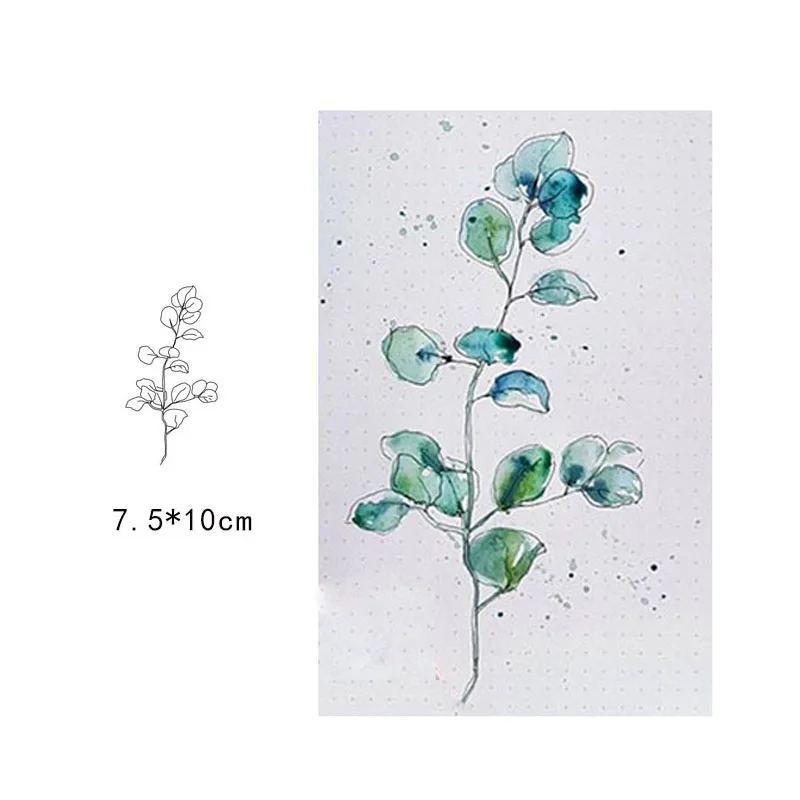 Sketch Flowers Transparent Clear Silicone Stamp/Seal for DIY scrapbooking Making photo album Decorative New Clear Stamp sheets