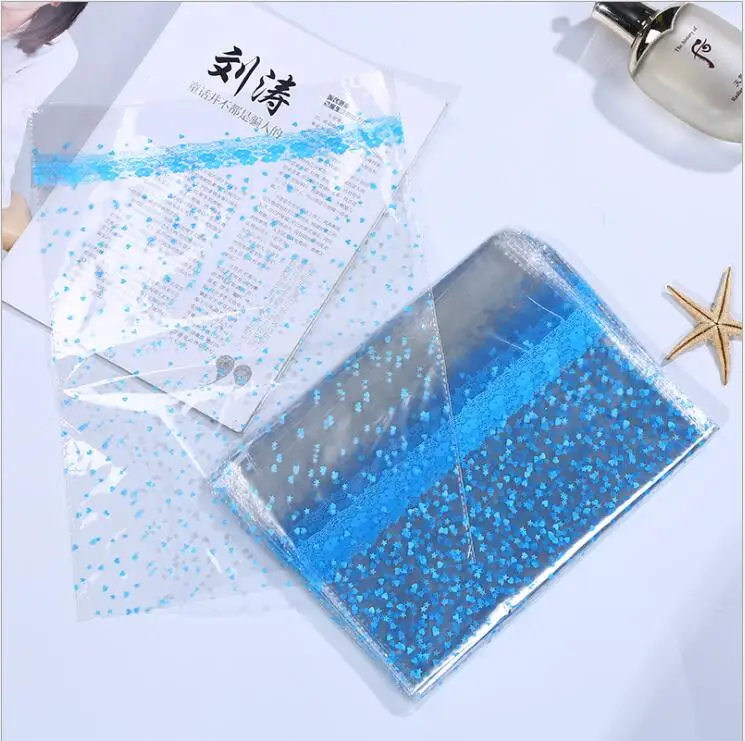 50pcs Plastic Gift Packaging Bags for Small Business Festival Event Party Birthday Toy Present Wrapping Pouches