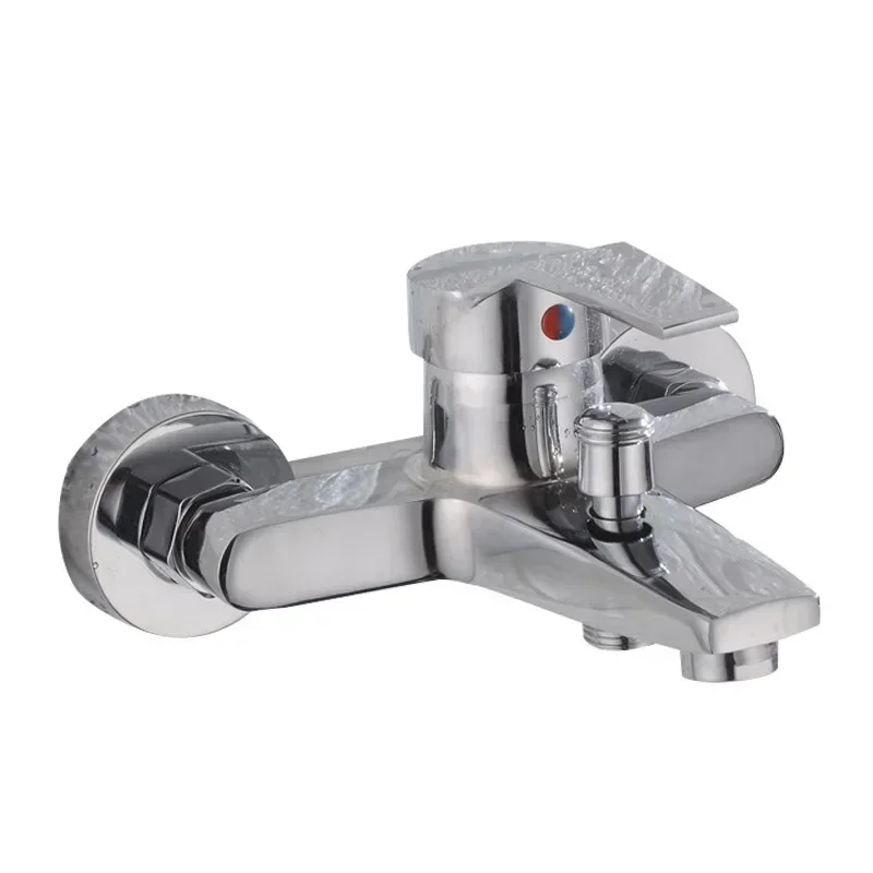 

DurableShower Faucet Concealed Mixing Valve Bathtub Hot And Cold Shower Into Wall Faucet