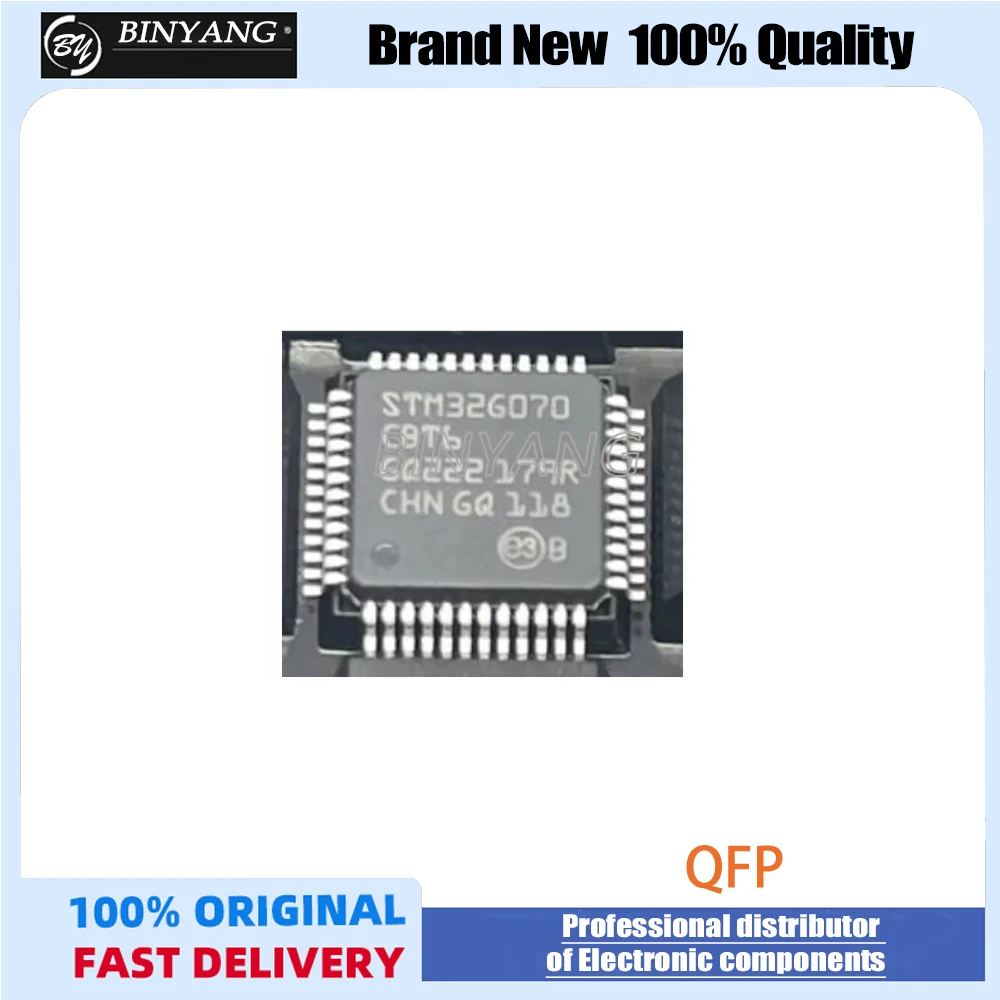 (1 Piece) STM32G070CBT6 STM32G070KBT6 STM32G070RBT6 STM32G071C8T6 STM32G071CBT6 STM32G071KBT6 STM32G071KBT6N QFP New Original
