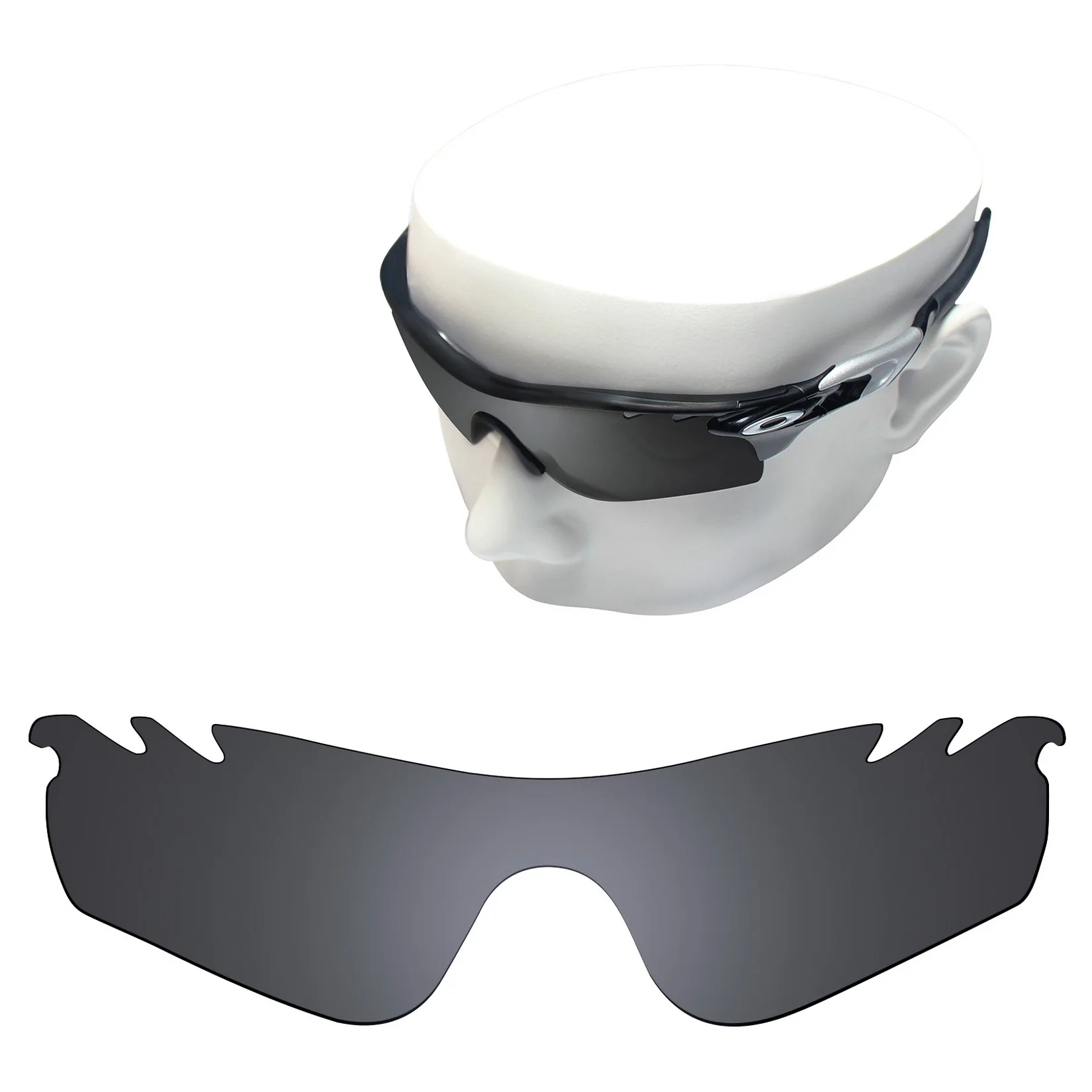 OOWLIT Polarized Replacement Lenses for-Oakley RadarLock Path Vented Sunglasses