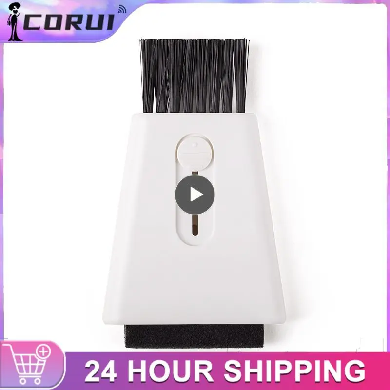 Escova de limpeza retrátil Mini escova de limpeza retrátil, Escova limpa do monitor do telefone portátil, Escova limpa