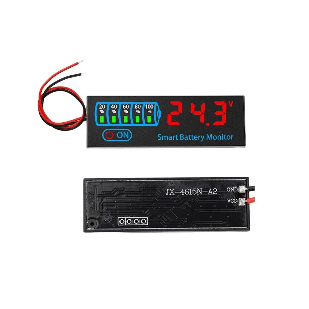 2 stücke DC7-55V Batterie Level Anzeige Led-bildschirm 3S-14S Batterie Lade Tester Power Display Benutzerdefinierte Modus batterie Meter Hause