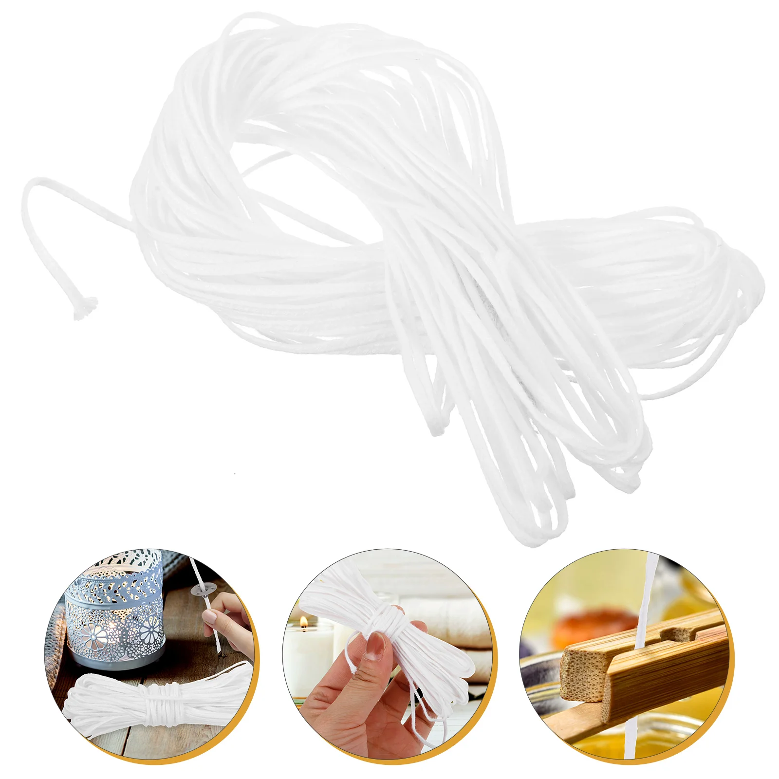 Cotton Thread Making Wicks for Oil Lamp Accessories Scented Aromatherapy