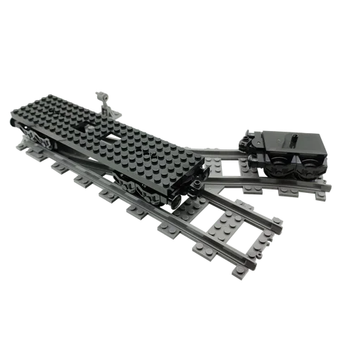 Technical MOC Toys for City Train 6x24 Base Wheel Carriage Building Blocks Assembled Parts Creative Idea DIY Gift