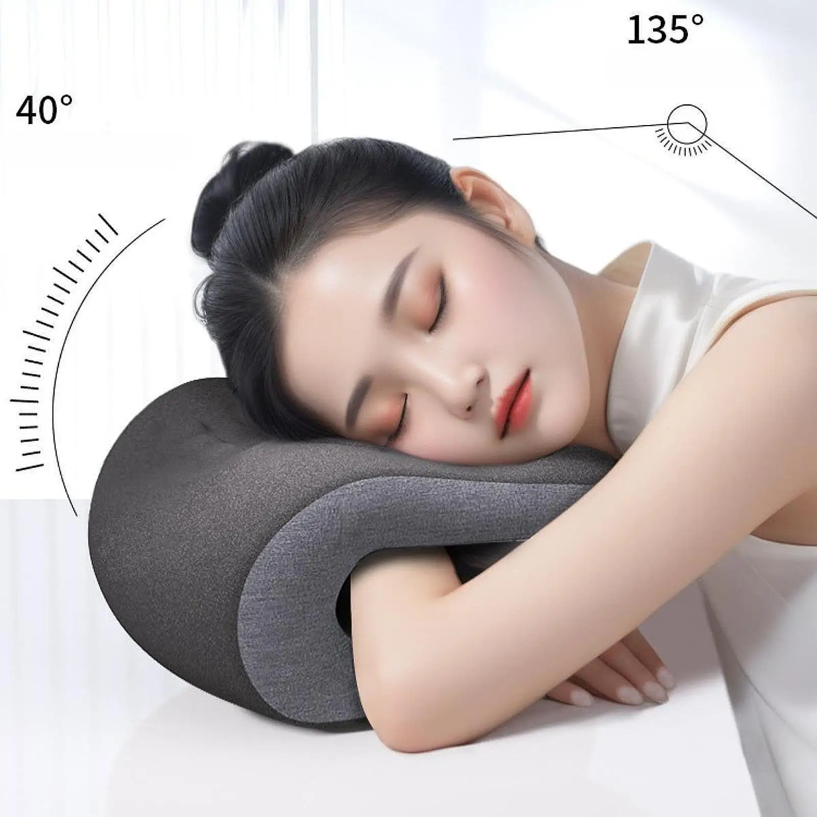 

Офисный стул, подушка для шеи, офисный стол, подушка для перерыва, стул, поясничная подушка для сна