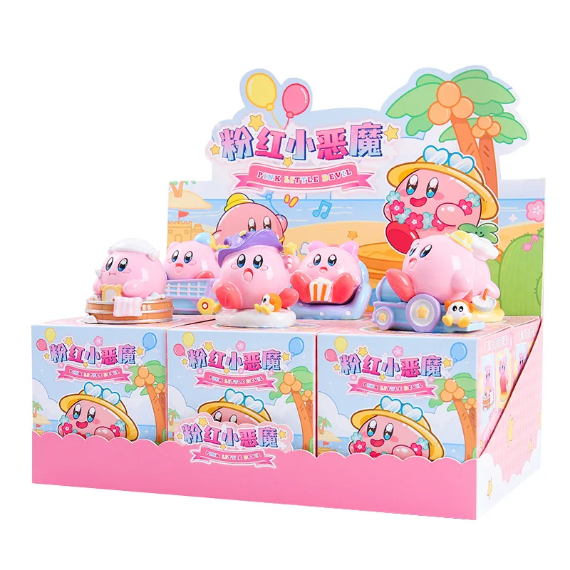 Whimsical Pink Little Devil Creative Figurine Surprise Blind Box (New Edition) - Kids' Gift Wholesale & Desk Decor