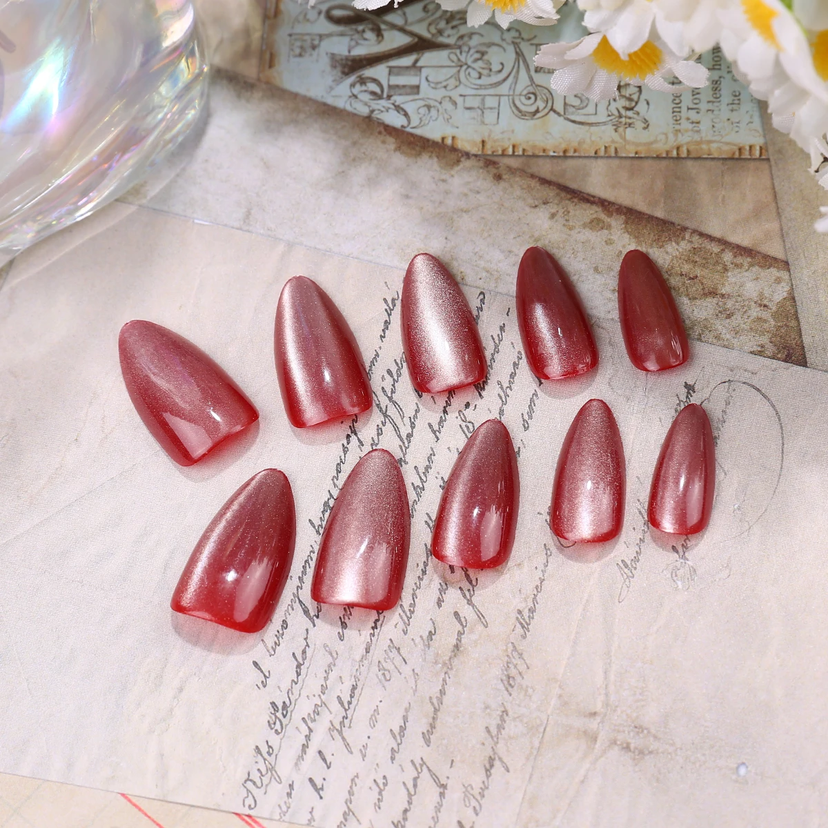 

2025 New Model Removable Fake Nails with Elegant Full Coverage for Nail Art nail sticker hot sales