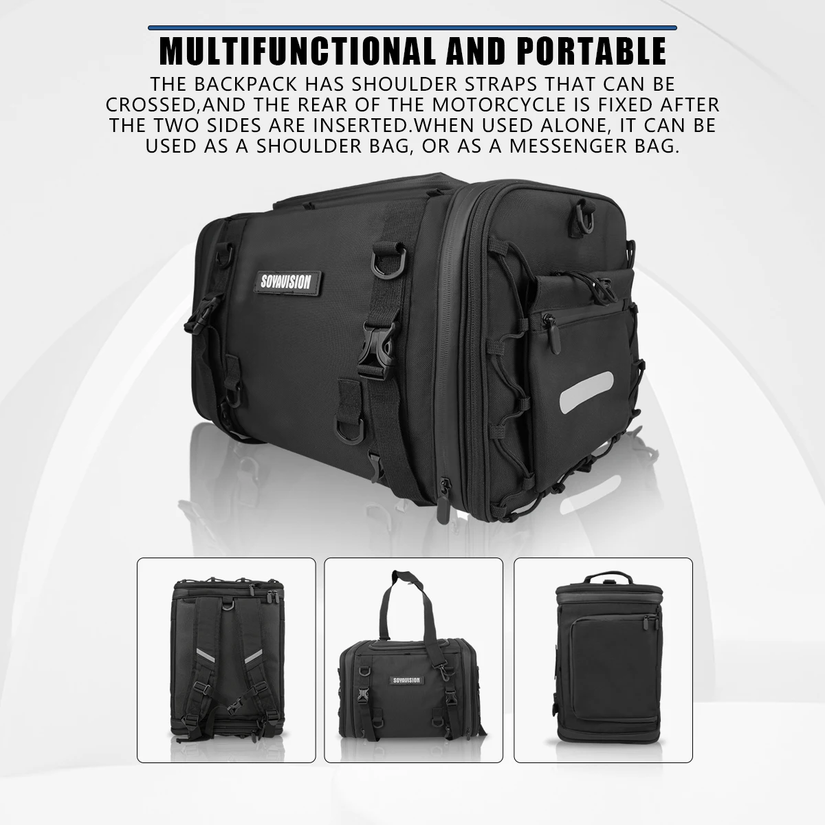 Thumbnail 2 - #42 Latest Motorcycle Seat Bags Offers