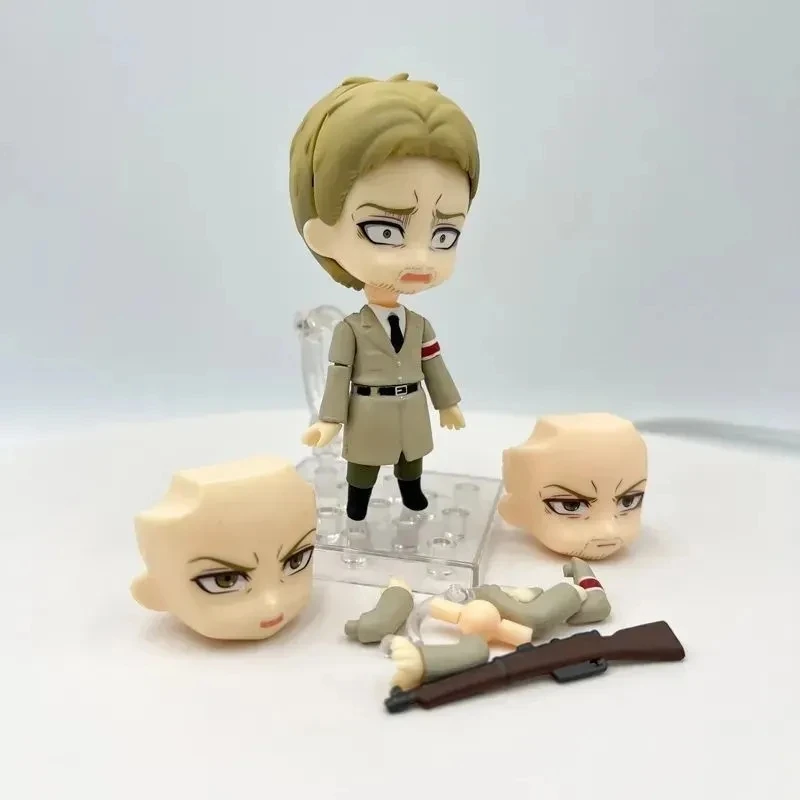 Attack on Titan Anime Figure Levi·Ackerman 2002 Rivaille 1893 Reiner Braun Action Toys Children Figure Collector Birthday Gifts