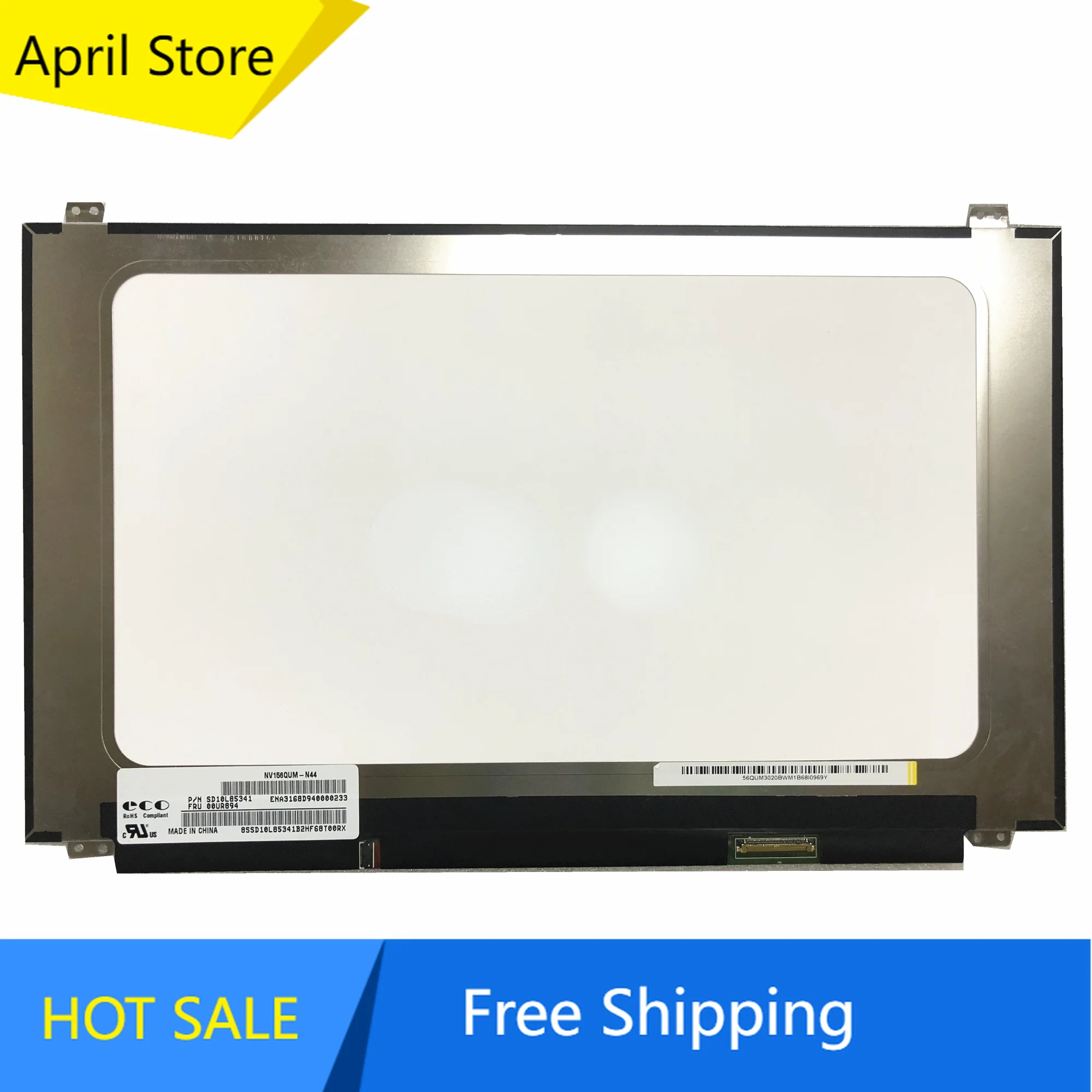 

NV156QUM-N44 NV156QUM N44 15.6'' Laptop LCD Screen 3840*2160 EDP 40 PINS 72% NTSC