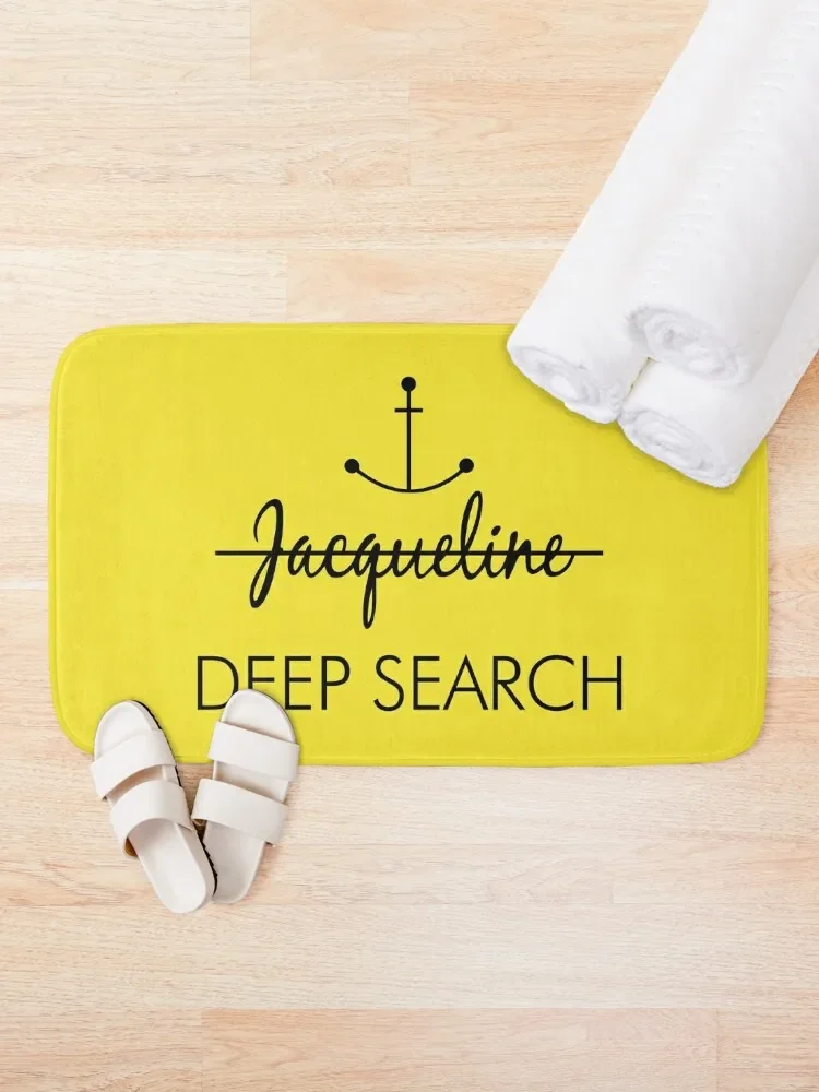 The Life Aquatic | Jacqueline / Deep Search Bath Mat Rugs Baths For Toilet Sets Of Bathroom Accessories Non-Slip Pad Mat