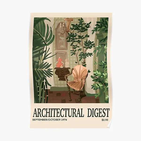 Вдохновленный архитектурным дайджетом, раннее современное винтажное украшение комнаты, забавная домашняя художественная картина без рамки