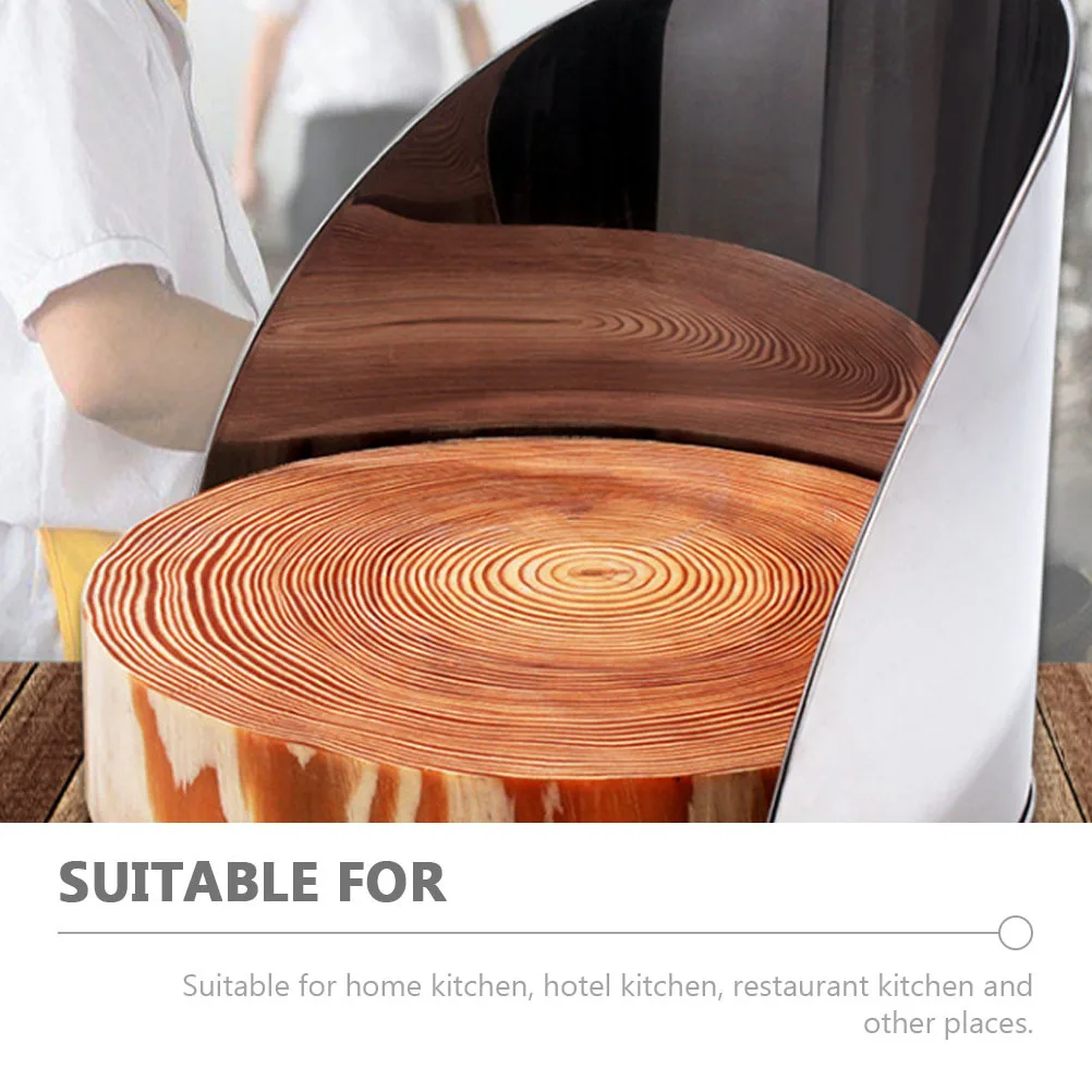 

Cutting Board Baffle Rollable Kitchen Oil Proof Shield Guard for Splatter Proof Cooking Chopping Board Part Anti Splatter Baffle