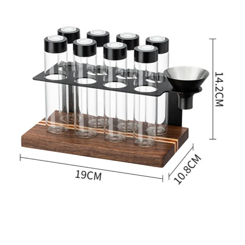 Coffee Beans Container Tube Display Beans Storage Single Dose Tea Exhaust Valve Barista Tool Espresso Accessory Coffeeware