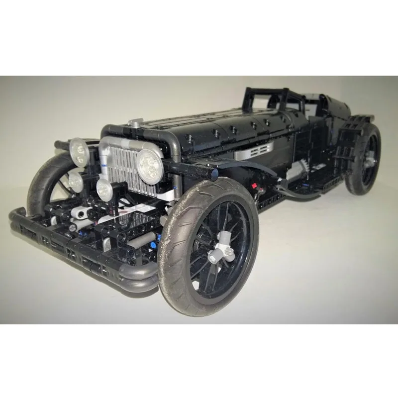 Outdoor MOC-73560 New Black Global Travel Sports Car Building Blocks Model 1634Parts Birthday Custom Christmas Assembly Toy Gift