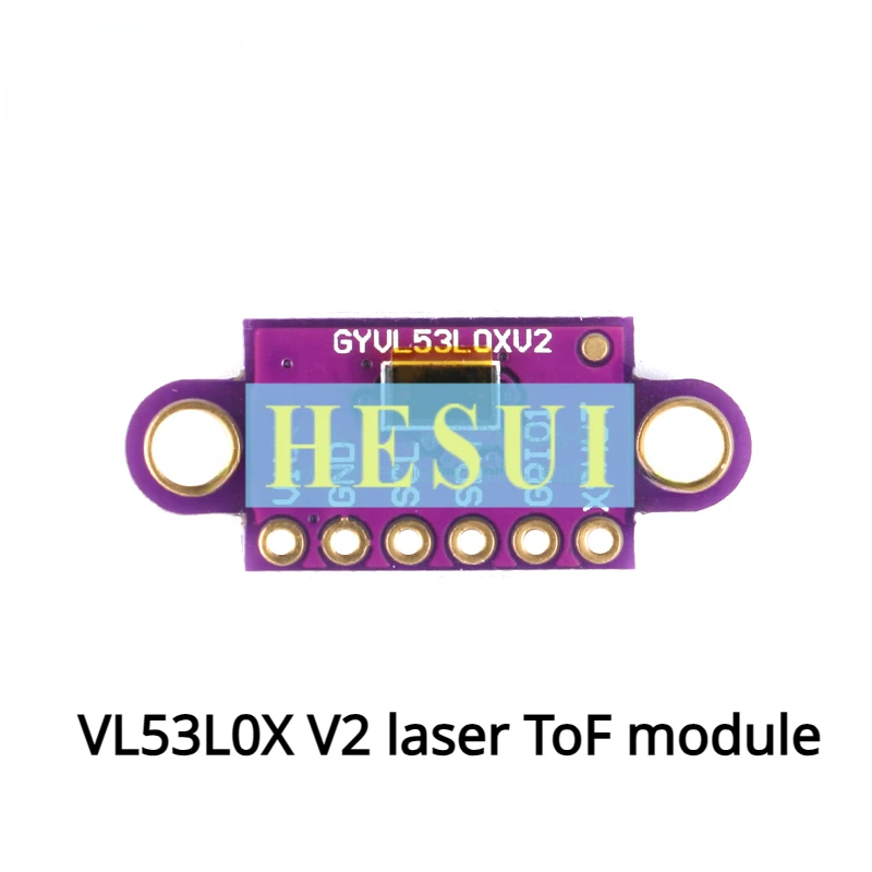 Módulo de rango láser VL53L0X V2, Sensor de rango láser, tiempo de vuelo, rango/avión