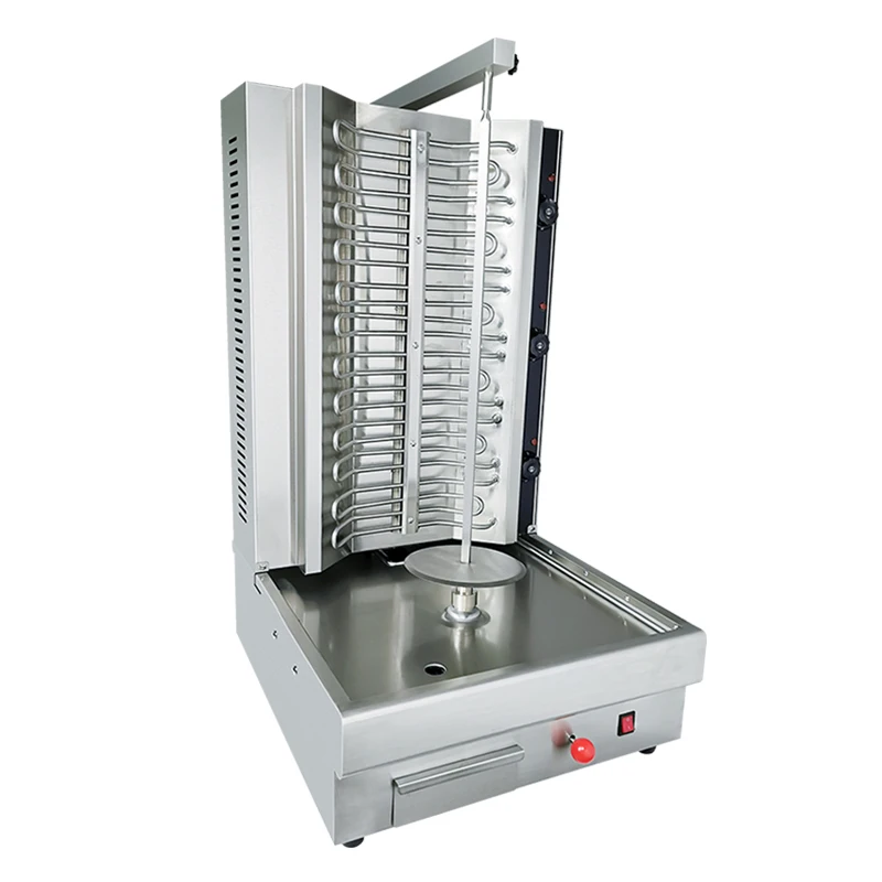 Premium Luxurious Fully Automatic Electric Chicken Meat Rotisserie Machine Commercial Grade Shawarma Turkish Grill Doner Beef
