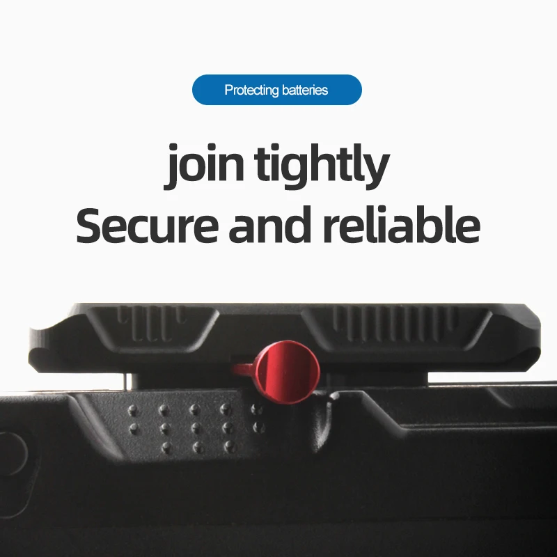 مشبك تعليق للبطارية سريع التحرير على شكل حرف V لملحقات استوديو تصوير الفيديو لكاميرا DSLR #4