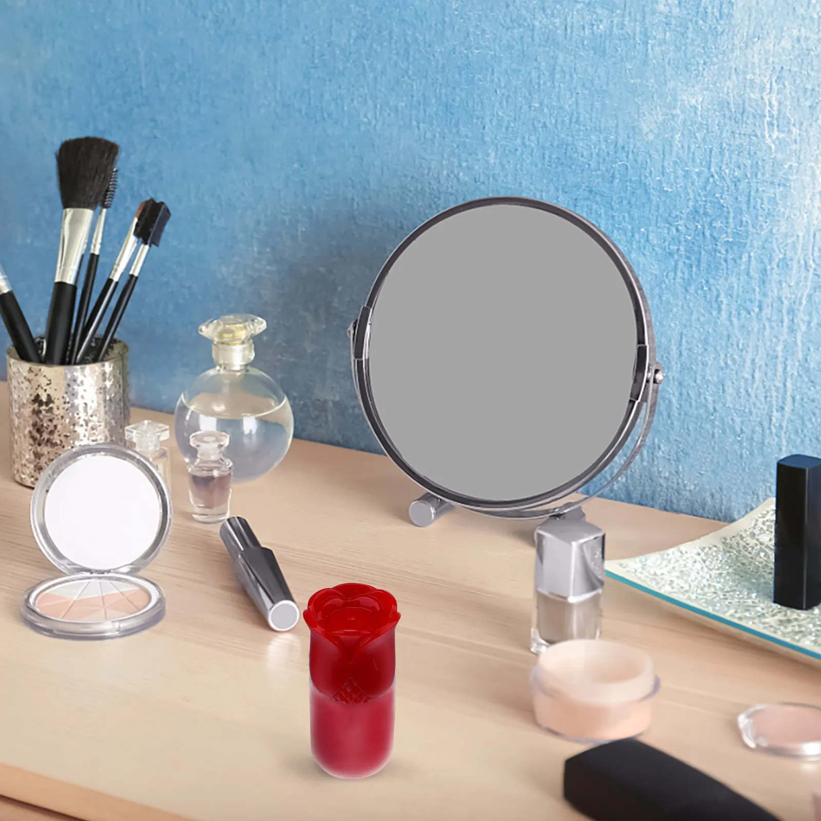 15-delige set lipglossflesjes, transparante herbruikbare plastic verpakkingen voor lippenbalsem, lipgloss en olie, compact ontwerp, ideaal voor reizen en dagelijks gebruik