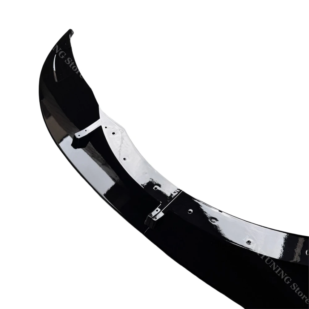 المصد الأمامي الفاصل لسيارات BMW 3 Series E90 E92 E93 M3 2007-2013 2 قطعة ملمع أسود سبويلر الناشر الشفاه التحديثية طقم الجسم ضبط