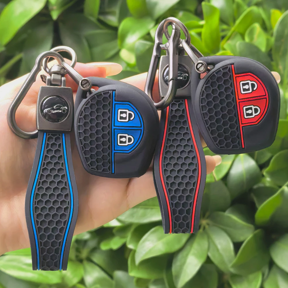 Silicone Car Remote Key Cover for Suzuki SX4 Swift Vitara Liana Jimny Alto Ignis New Soft Key Shell Fob Holder Protector Case