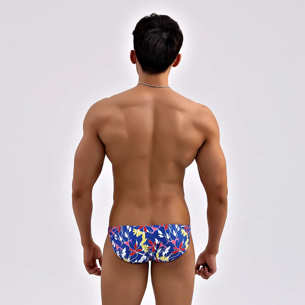 جودة عالية الرجال جذوع مثير رجل السباحة السراويل الشاطئ ملابس السباحة لينة رجل السباحة ملخصات