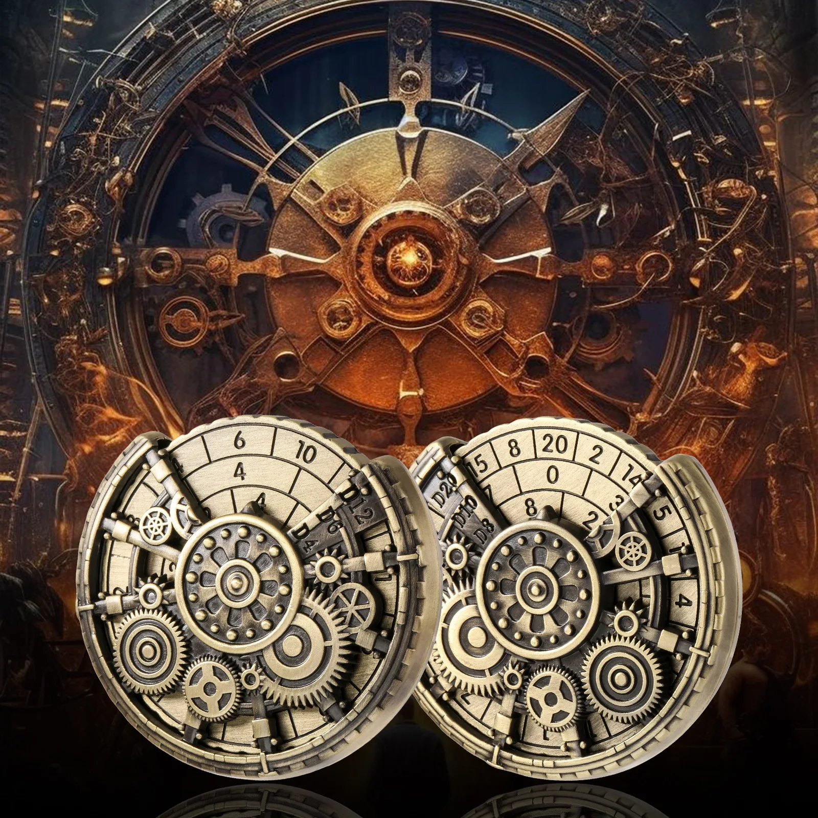 Gear of Fate Fidget Spinner Metal Gear Wheel Hand Spinner EDC Adult Fidget Toys Novelty Office Stress Relief Toys