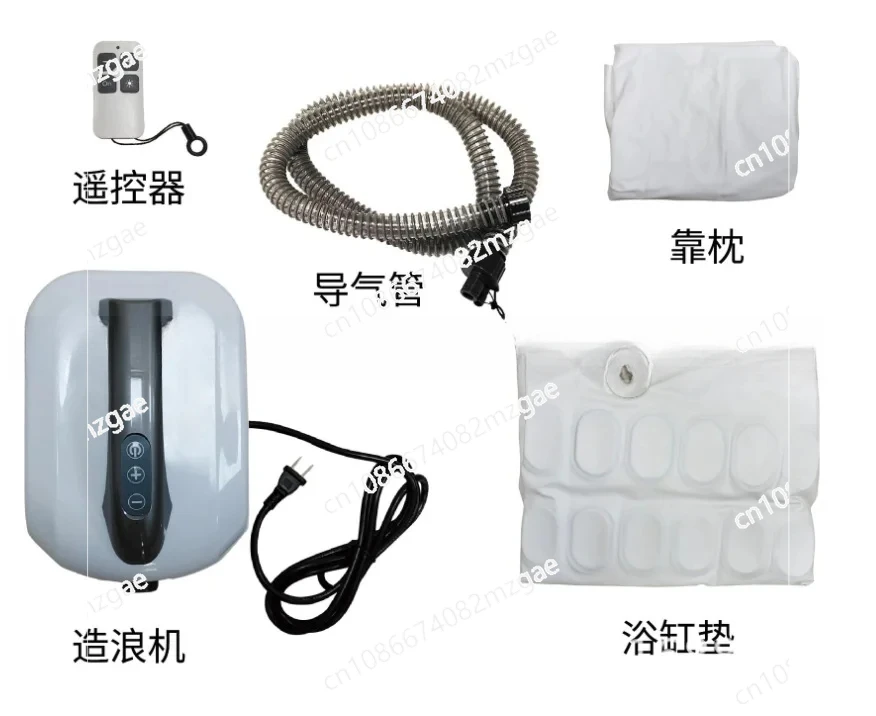 Summer Electric Bathtub Bubble Massage Mat Waterproof Anti-Slip, Body Spa Air Bubble Bath Massage for Relaxation