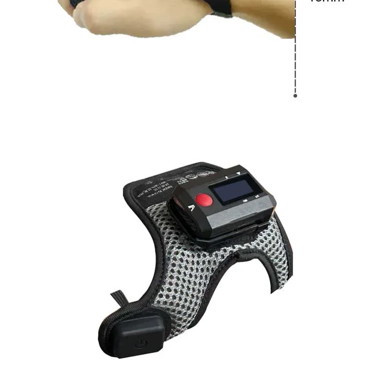 2025 Portable Wireless Glove Barcode Scanner Reader USB Mobile Data Terminal for Warehouse Distribution Logistics Stock imini BT