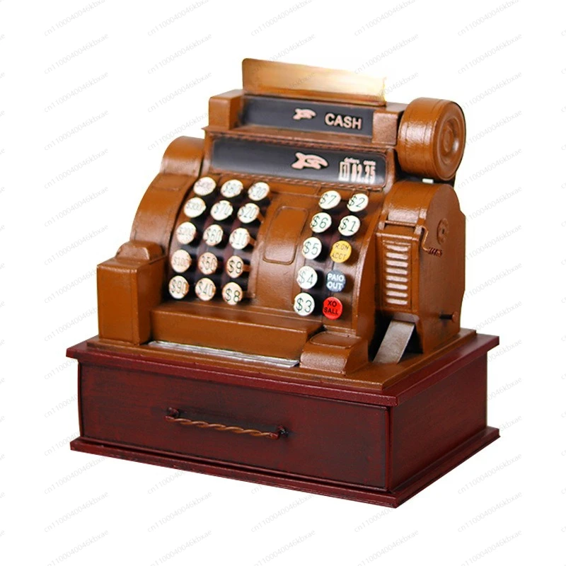 

Old Shanghai Republic of China Style Vintage Objects, Vintage Cash Register, Billiard Hall Model, Bar Decoration, Bar Decoration
