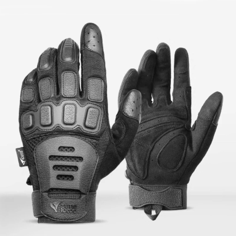 Outdoor Portable EDC Multi-functional Tactical Gloves Full-finger Self-defense Gloves Tools