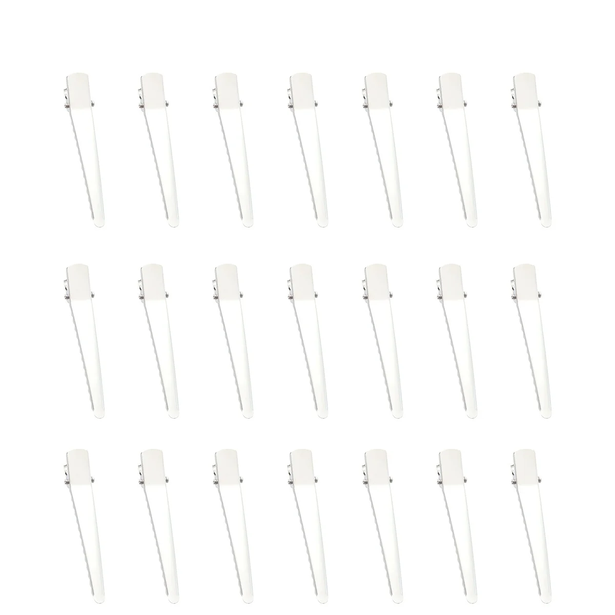 

50Pcs Metal Hair Salon Clips Firm Hold No Dents Tightly Grip All Hair Types Professional Styling Home Use Salon Clips