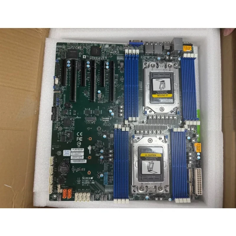 The New Supermicro H12DSi-N6 Dual-Socket Server Motherboard Supports EPYC 7003/7002
