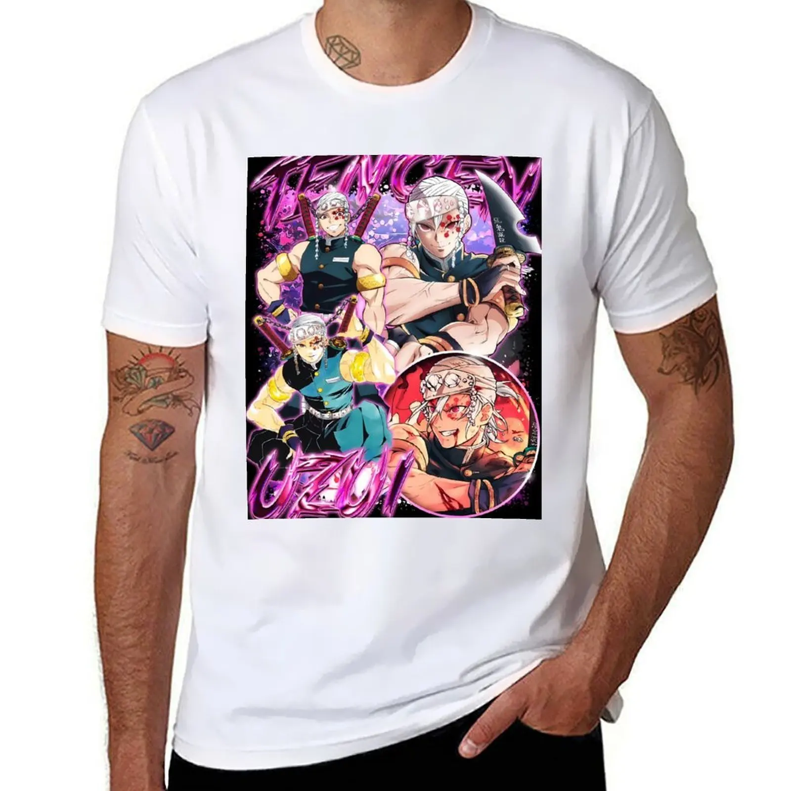 

Tengen Uzui T-Shirt g man t shirts for men t shirts for man pack cotton T-Shirt