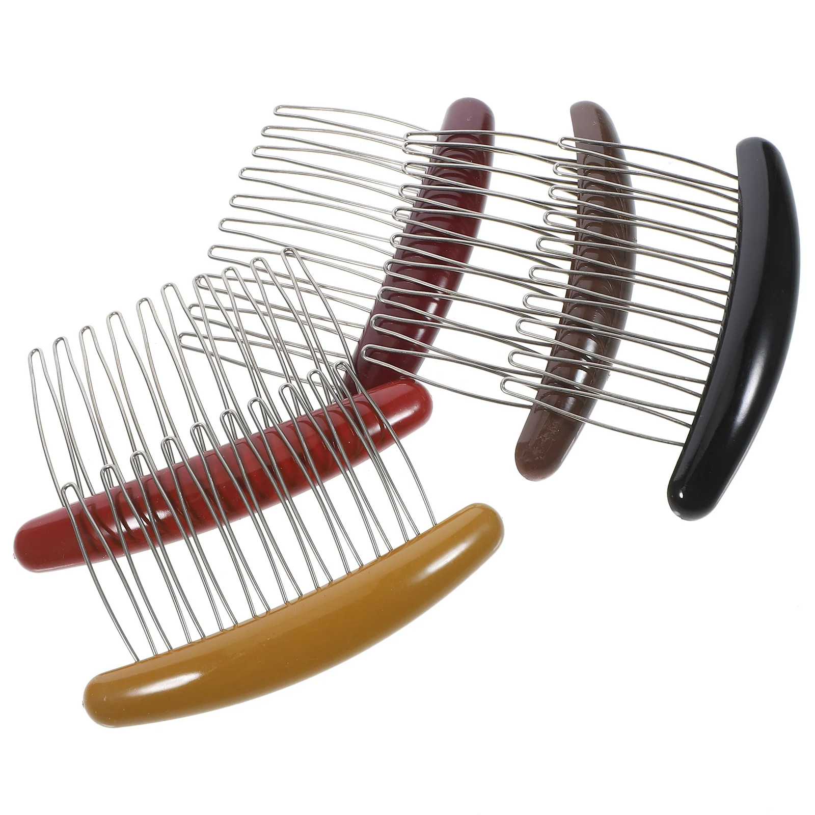 

5Pcs Hair Side Combs French Twist Lightweight Hair Accessories for Women Durable Decorative Hairpin Perfect for Parties