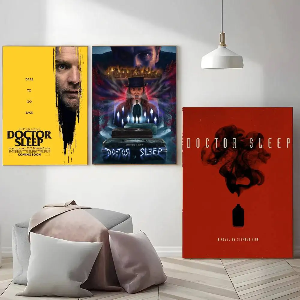 Doctor Sleep Horror Movie Posters Living Room Bar Cafe Quality Canvas Vintage Style Comics Painting Art Home Wall Decor Picture