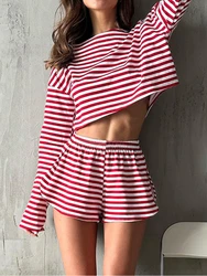 2 Piece Sets New in Spring Summer Fashion Women Tops Wide Leg Pant Sets New Two Piece Casual Loose Suit Shorts Women's Clothing