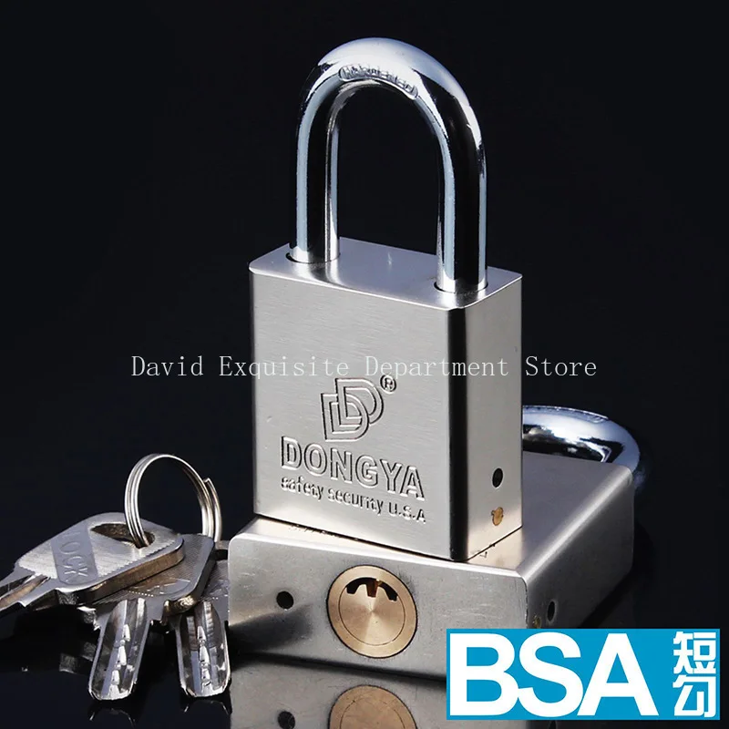 Anti-theft tamper  waterproof  no rust  safety security same key padlock locks 60mm x 50mm, key atom, copper cylinder