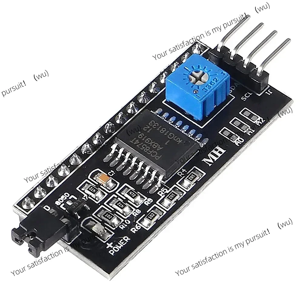 1-10 IIC I2C TWI SPI serial interface board ports 2004 LCD1602, adapter conversion module PCF8574 for Arduino