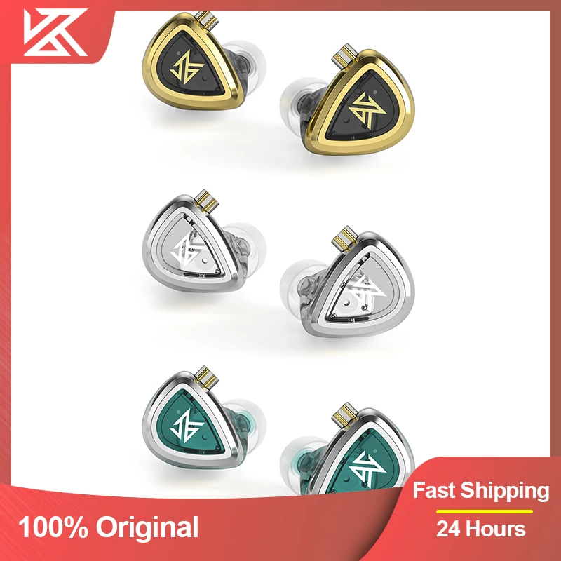 

KZ EDA Earphones Bass/Balanced/Hi-Res Earbuds In Ear Monitor Headphones Sport Noise Cancelling HIFI Headset New Arrival!