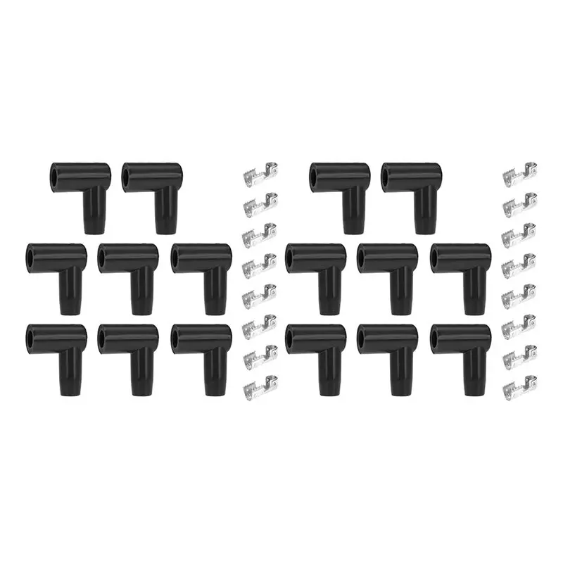 【Top Sale !!】HEI Style Spark Plug Boot Terminal Kit, Connector Wire