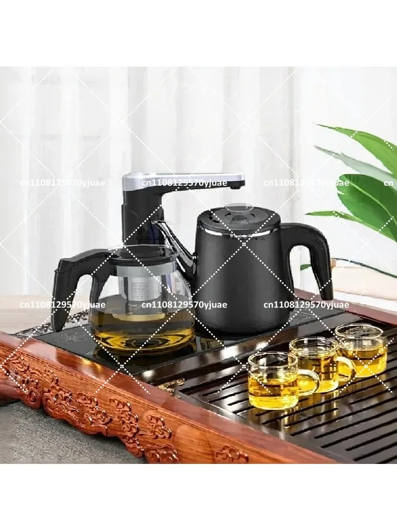 304 Stainless Steel Electric Kettle Automatic Water Boiler Intelligent Temperature Control Tea Table Integrated Tea Set